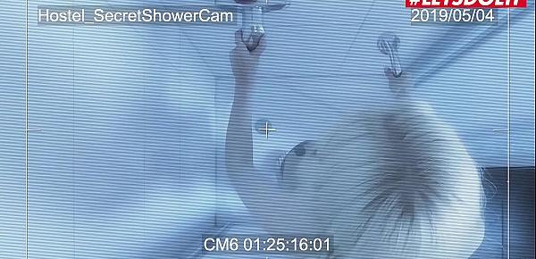  LETSDOEIT - Russian Teen Blondie Arteya Bangs With Her Sleepy BBC Roommate After Shower